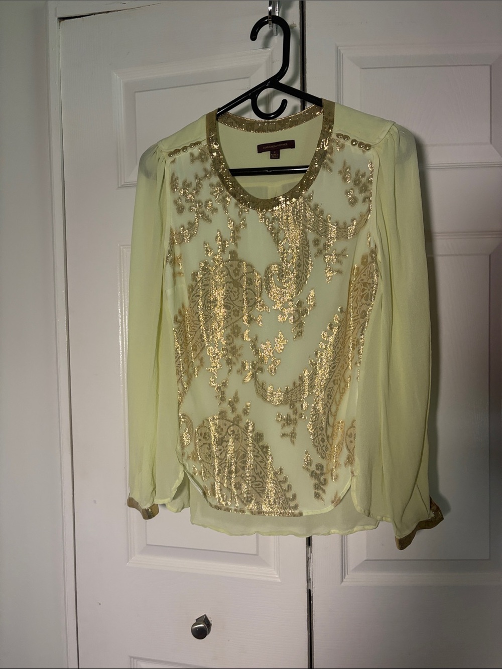 Marchesa Voyage top. Size 4